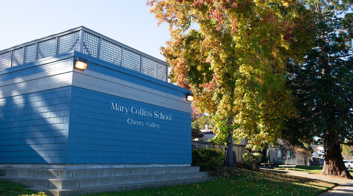 An outside view of the Mary Collins at Cherry Valley building